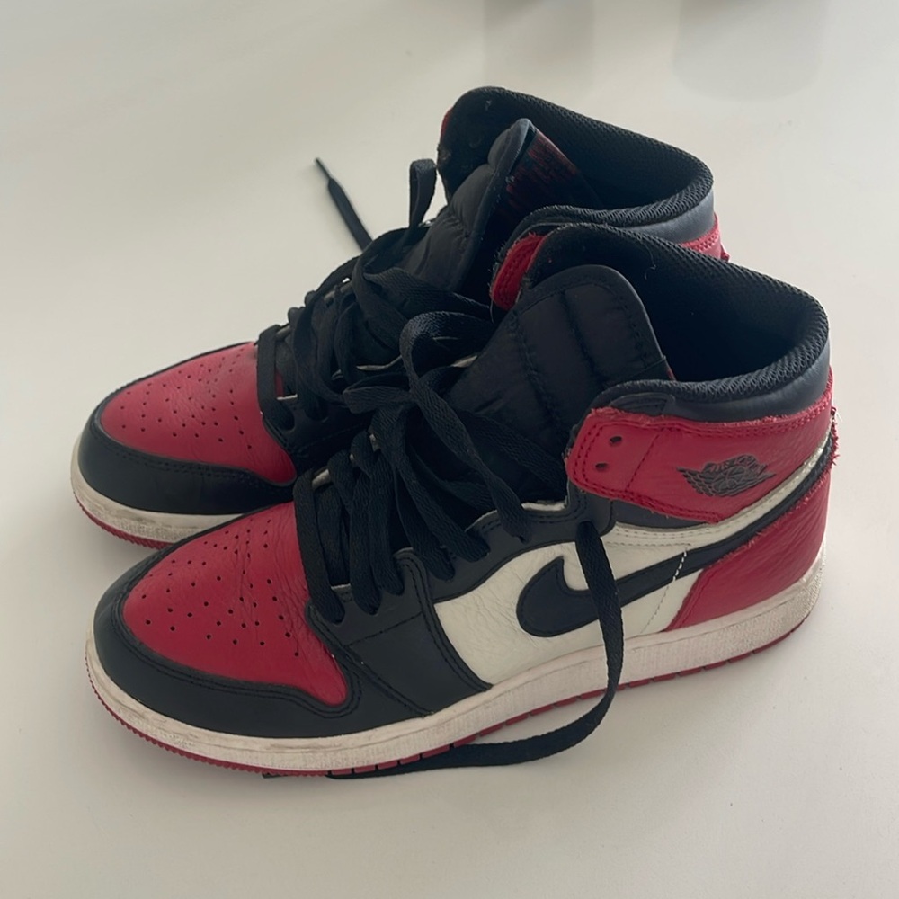 Jordan 1 Retro High Bred Toe 2018